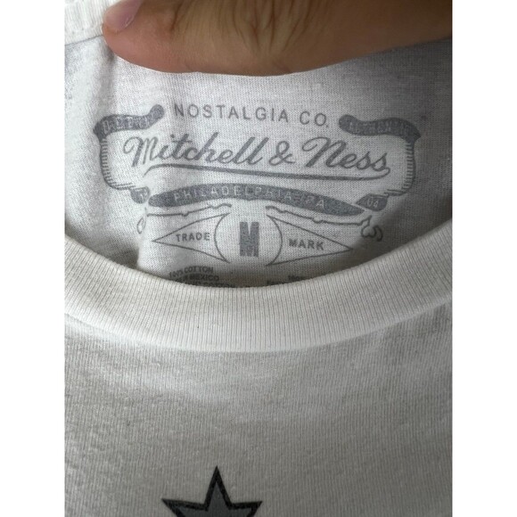 Mitchell & Ness T Shirt NBA All Stars Logo Tee Hardwood Classics Mens Medium - Picture 3 of 5